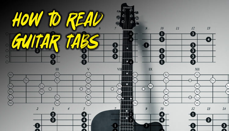 How to read guitar tabs tutorial
